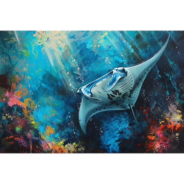 Fish in Water Canvas